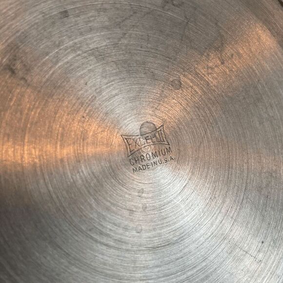 Vintage Little Bo Peep Baby Warming Dish with Chromium Handles, 1940s - Picture 7 of 12